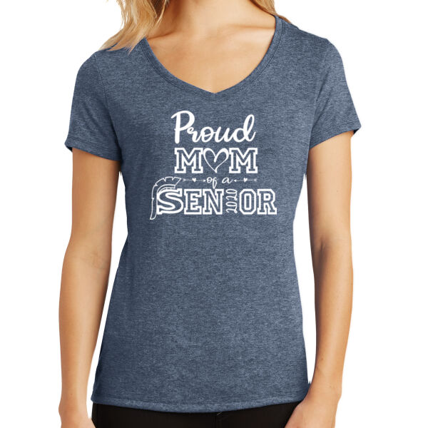 Saugus Proud Mom 2 V-Neck Thumbnail