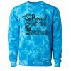 Midweight Tie-Dyed Crewneck Sweatshirt Thumbnail